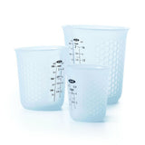 3 Piece Squeeze & Pour Silicone Measuring Cup Set U3