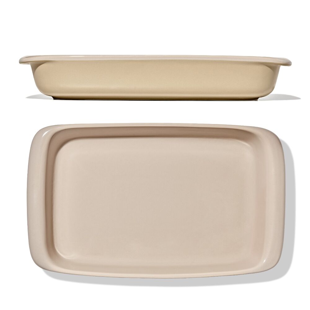 3 Qt Rectangular Stoneware Baking Dish I8
