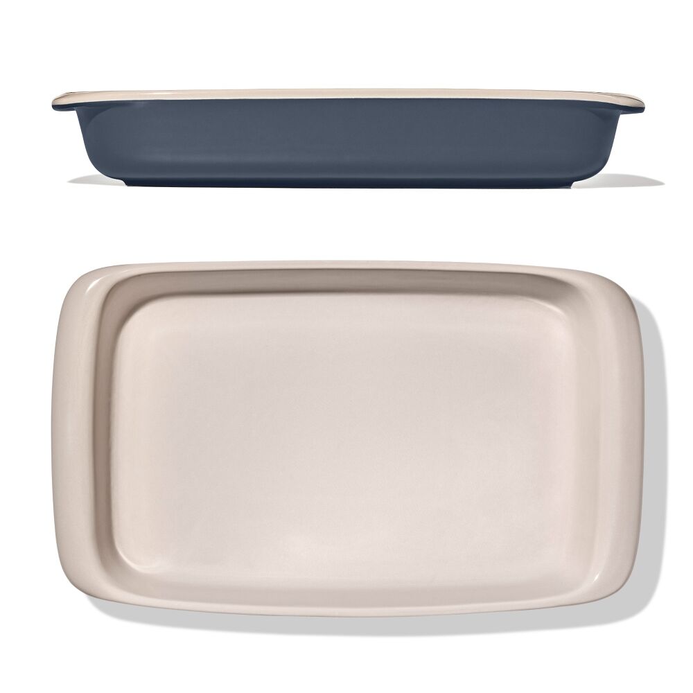 3 Qt Rectangular Stoneware Baking Dish I8