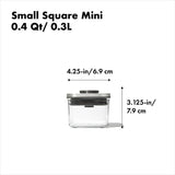 POP Container - Small Square Mini (0.4 Qt.) A8