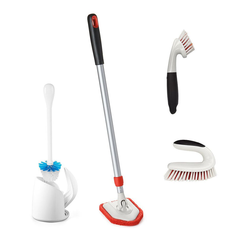 4-Piece Bathroom Cleaning Basics Bundle U8