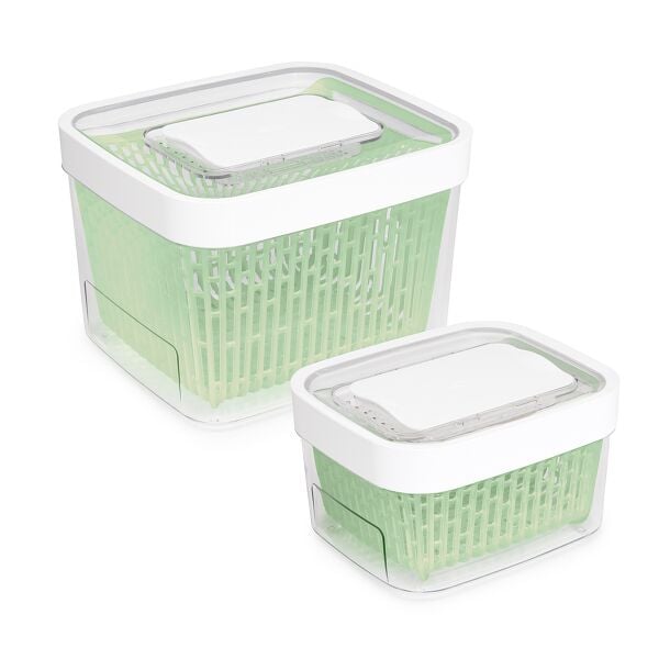 GreenSaver Produce Keeper (1.6 Qt) & GreenSaver Produce Keeper (4.3 Qt) Bundle O3