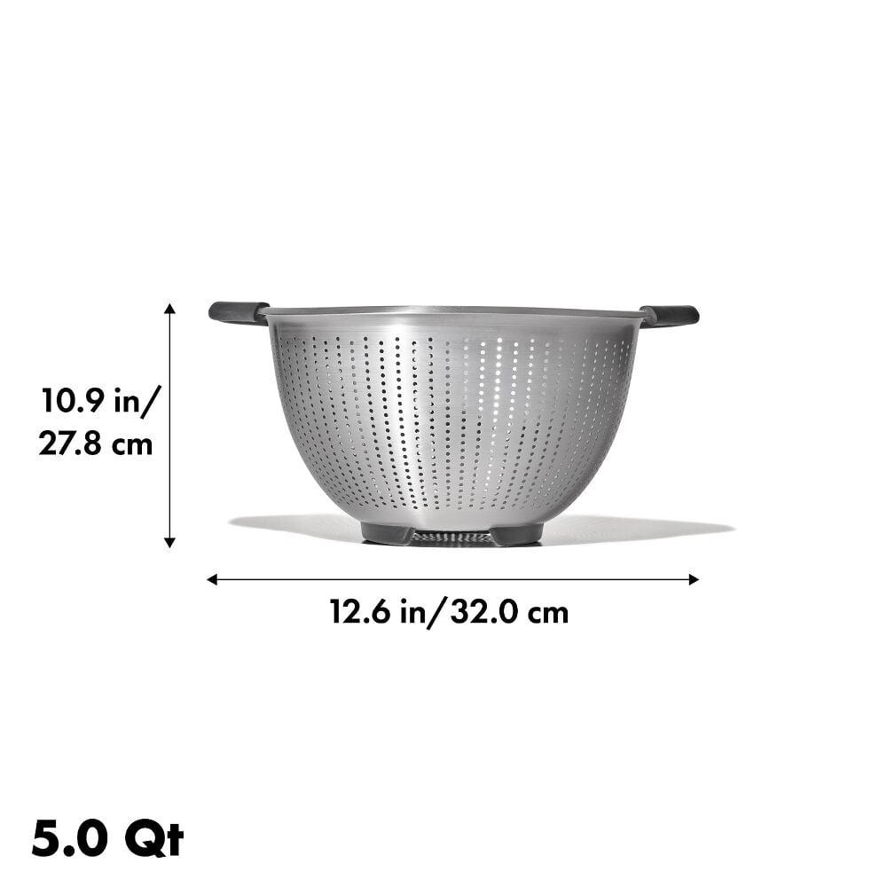 5 Qt Stainless Steel Colander O8