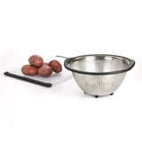 5 Quart Stainless Steel Colander X3