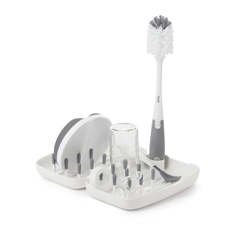 On-the-Go Drying Rack with Bottle Brush U4