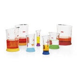 7 Piece Liquid Measuring Beaker Set W0