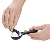 7 Piece Plastic Measuring Spoons - Black E8