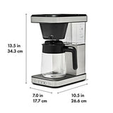 8-Cup Coffee Maker with Podless Single-Serve Function and Glass Carafe P4