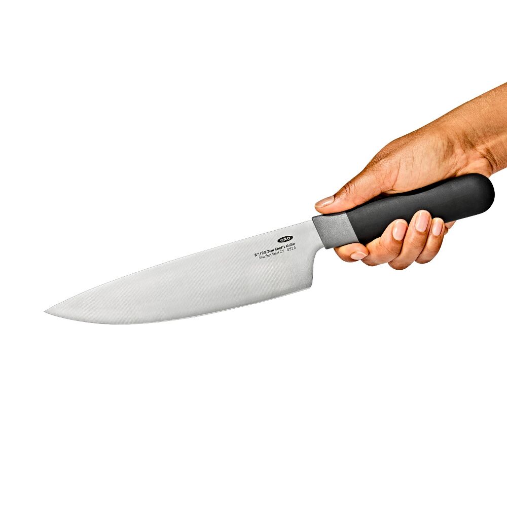8 in Chefs Knife with Locking Sheath O0