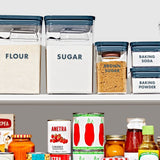8-Piece Prelabeled Baking POP Container Set K6