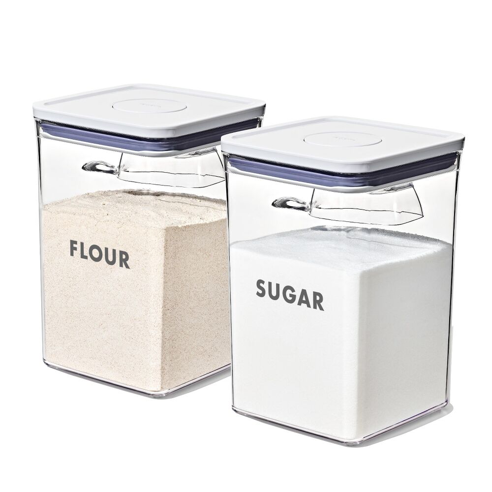 8-Piece Prelabeled Baking POP Container Set K6