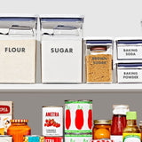 8-Piece Prelabeled Baking POP Container Set K6