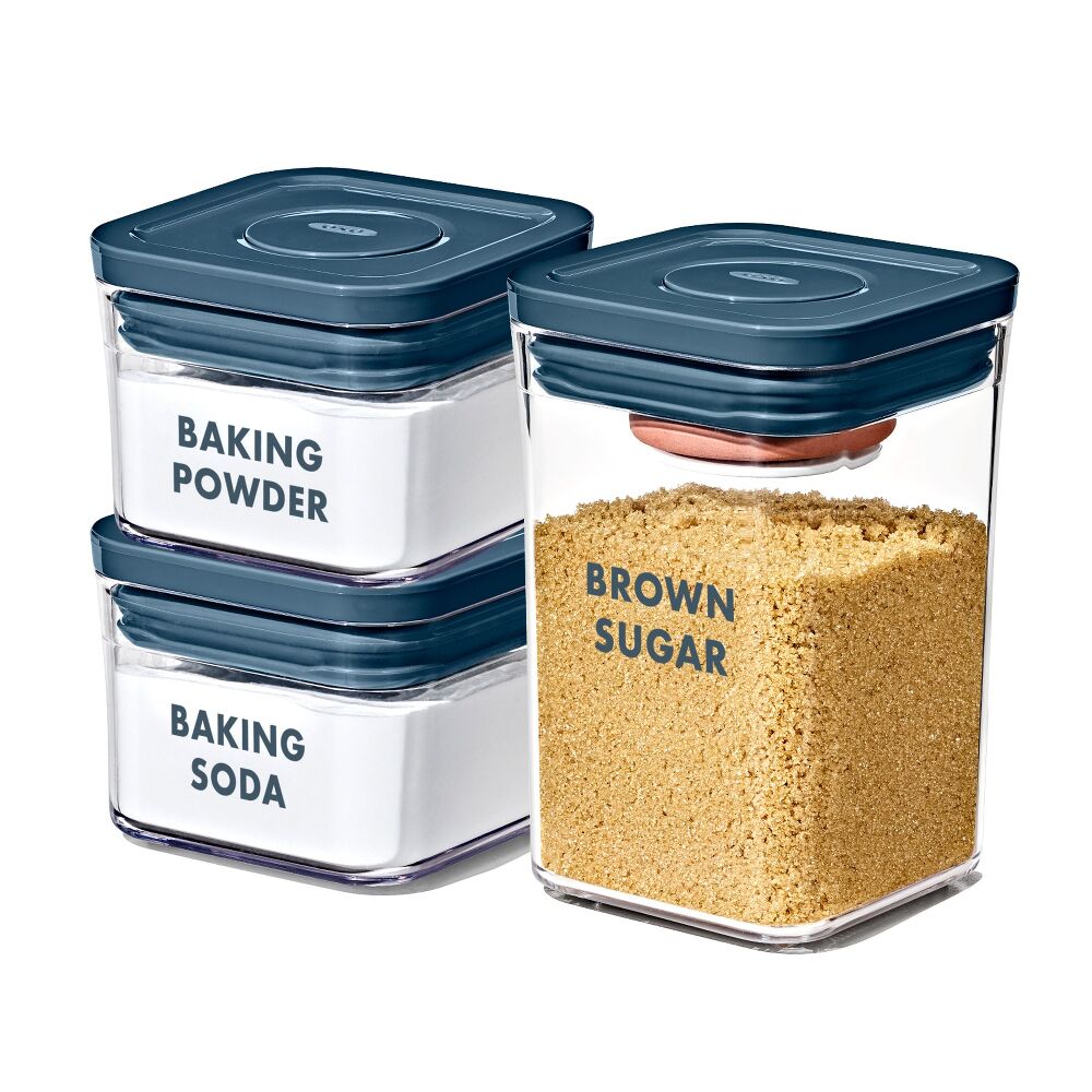 8-Piece Prelabeled Baking POP Container Set K6