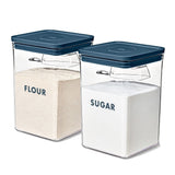 8-Piece Prelabeled Baking POP Container Set K6