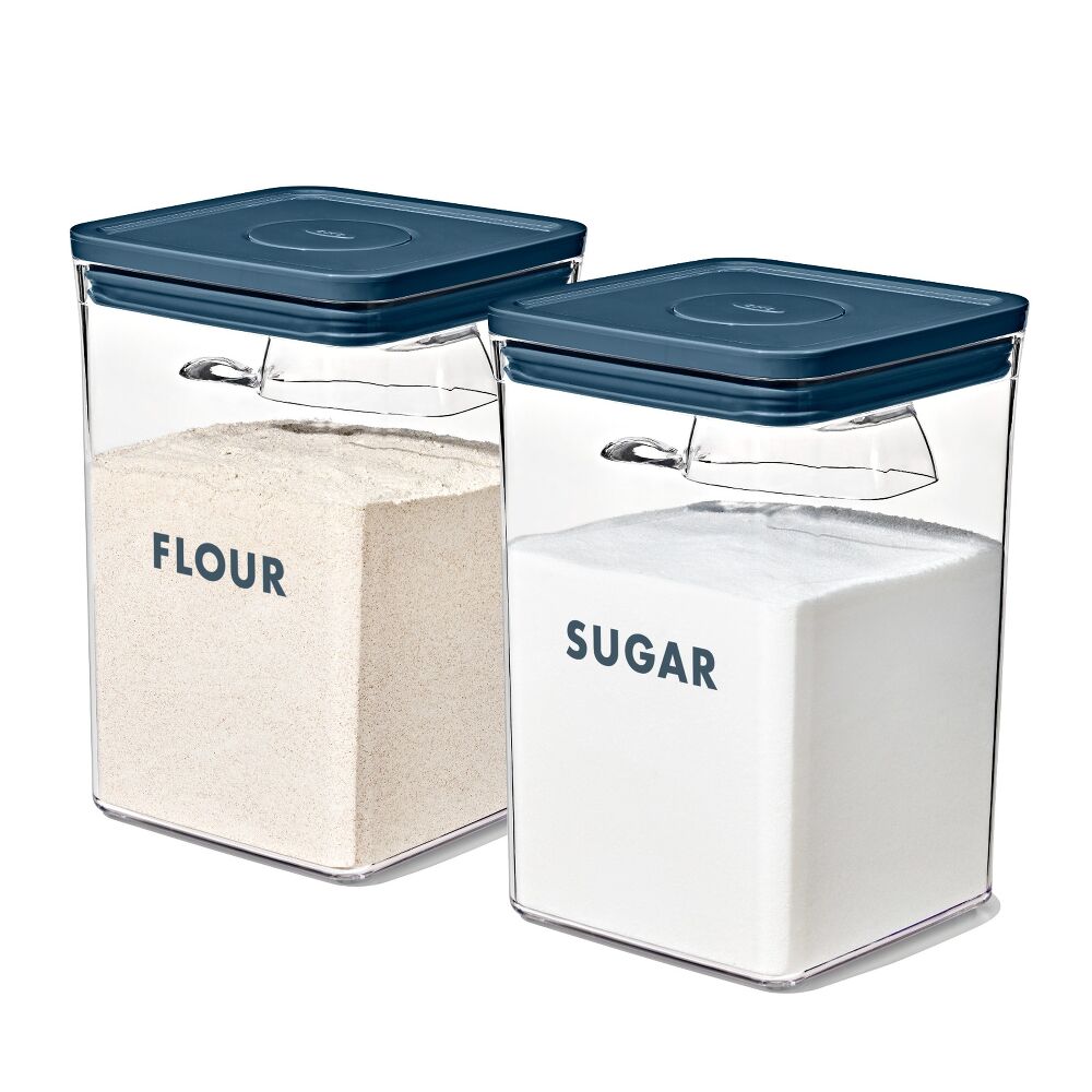 8-Piece Prelabeled Baking POP Container Set K6