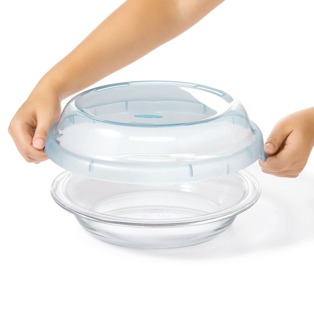 9-in Pie Plate with Lid E0