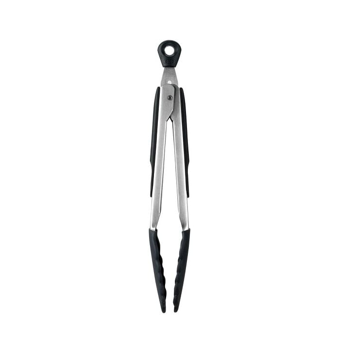 9" Tongs With Silicone Heads E6