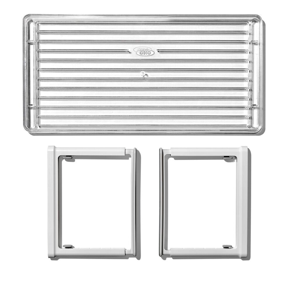 Adjustable Refrigerator Shelf Riser M4