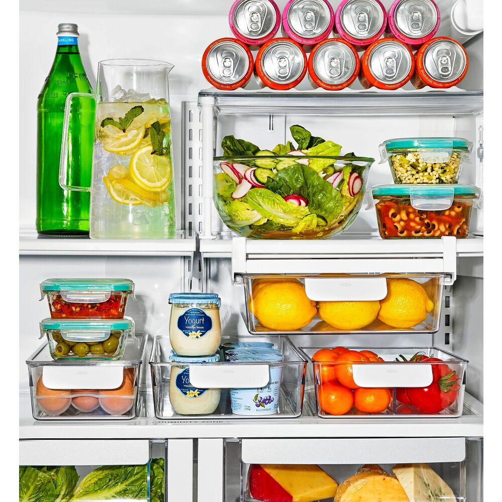 Adjustable Refrigerator Storage Bin I6