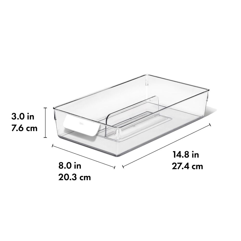 Adjustable Refrigerator Storage Bin I6