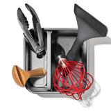 Adjustable Stainless Steel Utensil Holder - Small W5