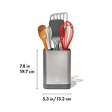 Adjustable Stainless Steel Utensil Holder - Small W5