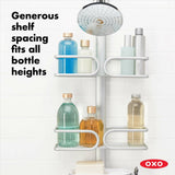 Aluminum 3-Tier Shower Caddy F5