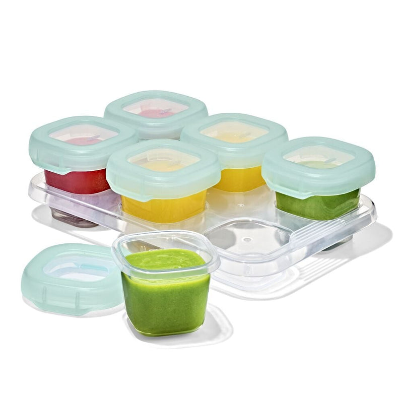 Baby Blocks Food Storage Containers (2 oz) - Opal A0