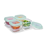 Baby Blocks Food Storage Containers (6 oz) - Opal C2