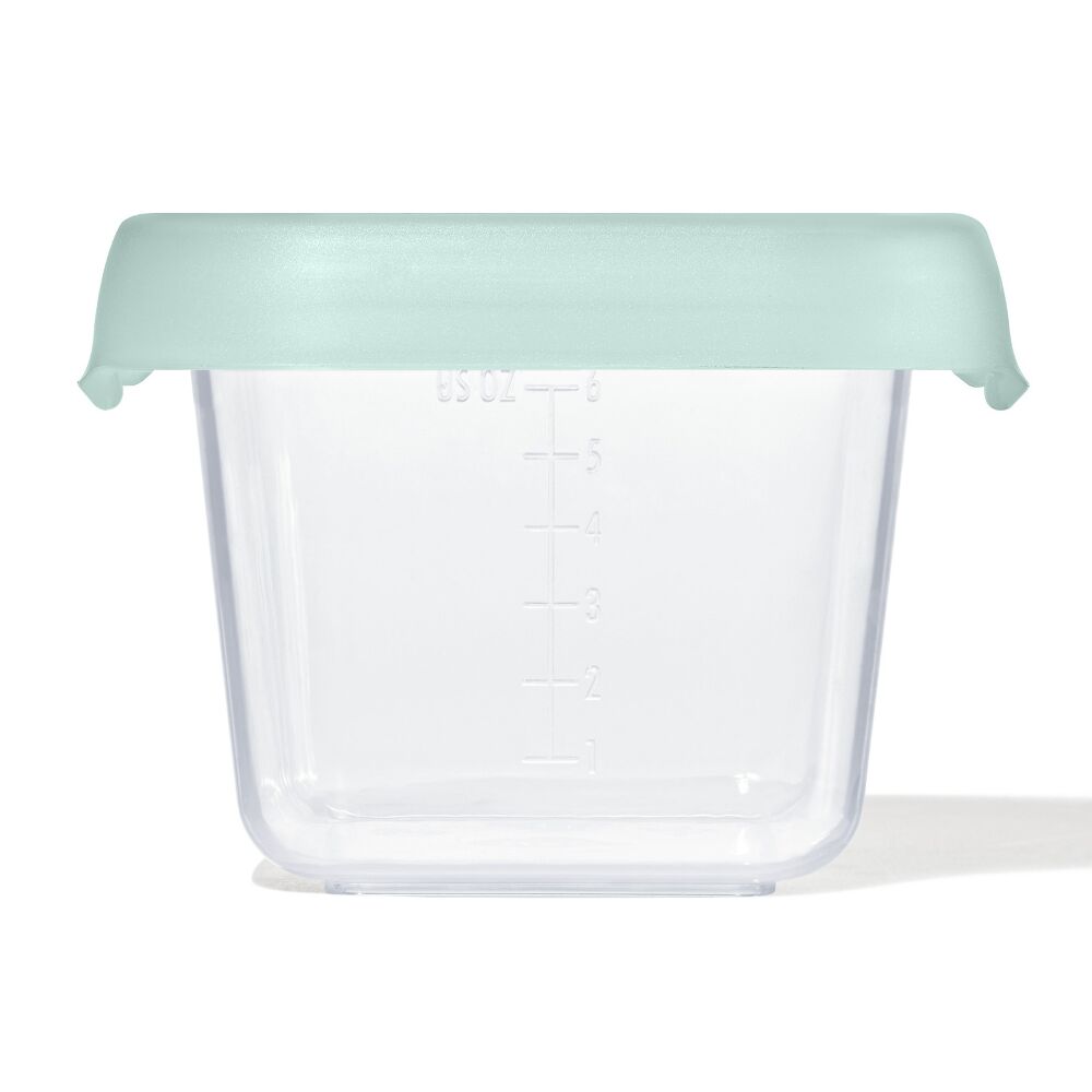 Baby Blocks Food Storage Containers (6 oz) - Opal C2