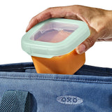 Baby Blocks Food Storage Containers (6 oz) - Opal C2
