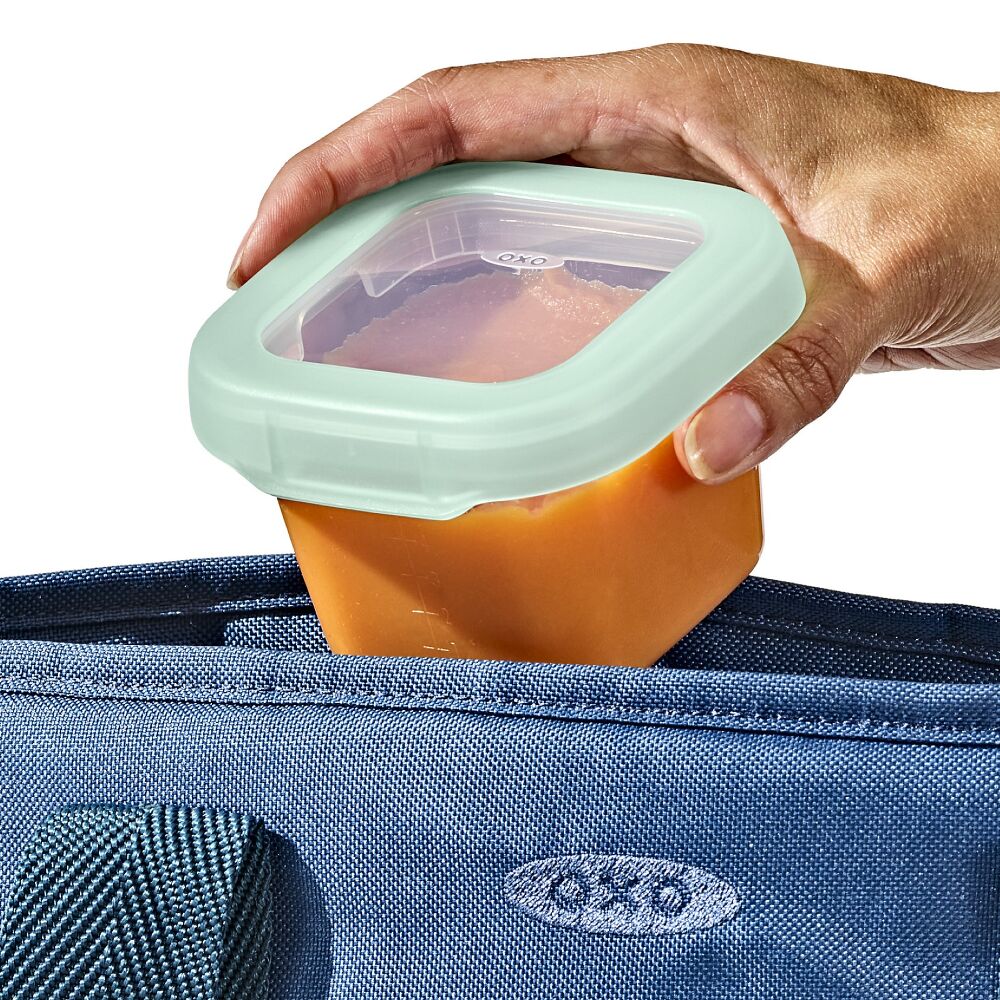 Baby Blocks Food Storage Containers (6 oz) - Opal C2