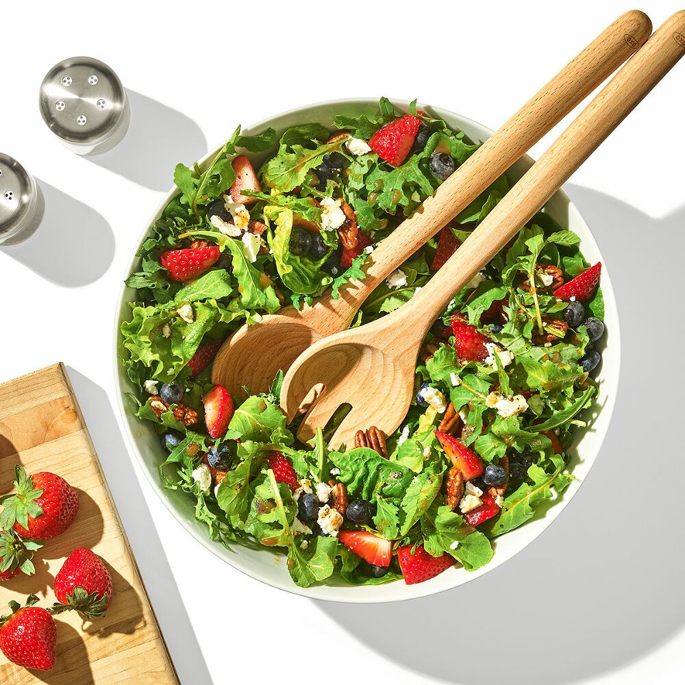 Beechwood Salad Servers – 2-Piece Set E4