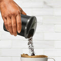 Replacement Coffee Grounds Container for Conical Burr Coffee Grinder - Matte Black