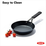 Carbon Steel Obsidian Series 8-Inch Frypan with Silicone Sleeve O9