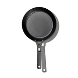 Carbon Steel With Removable Handle 10in Pan L8