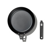 Carbon Steel With Removable Handle 10in Pan L8