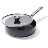Ceramic Professional Non-Stick 3-Quart Sauté Pan with Lid B7