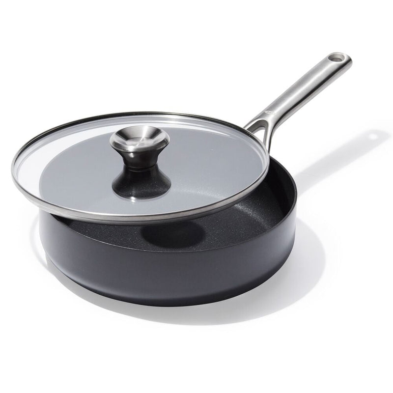 Ceramic Professional Non-Stick 3-Quart Sauté Pan with Lid B7