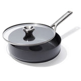 Ceramic Professional Non-Stick 3-Quart Sauté Pan with Lid B7
