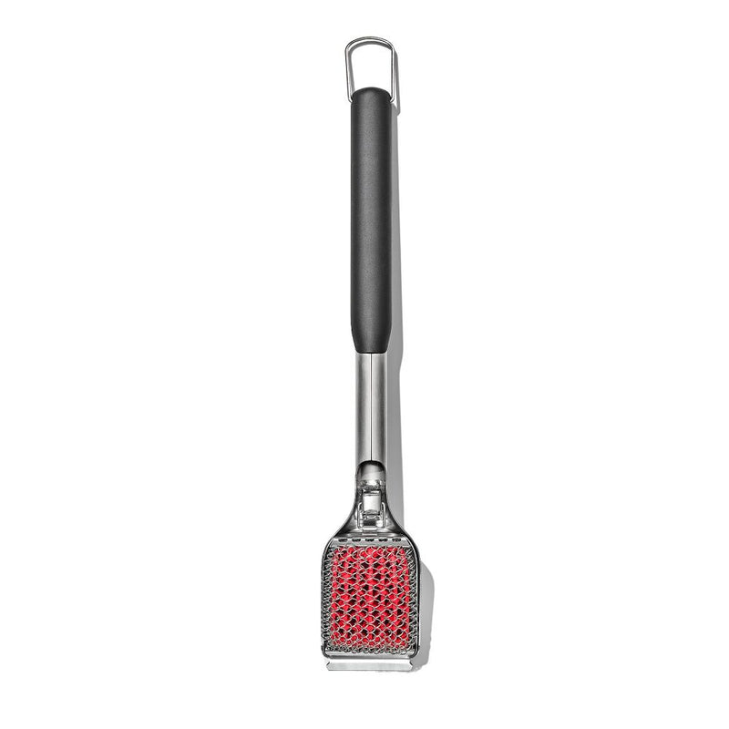 Coiled Grill Brush With Replaceable Head P8