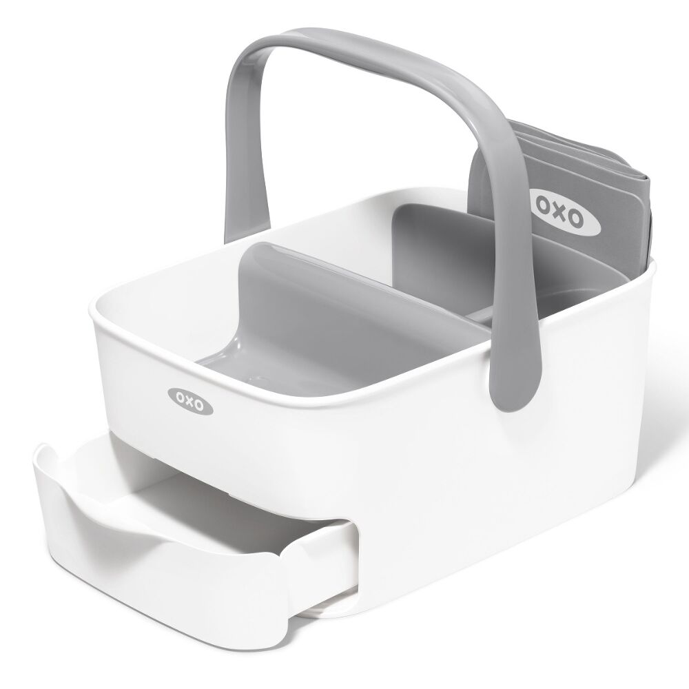 Diaper Caddy with Changing Mat V1