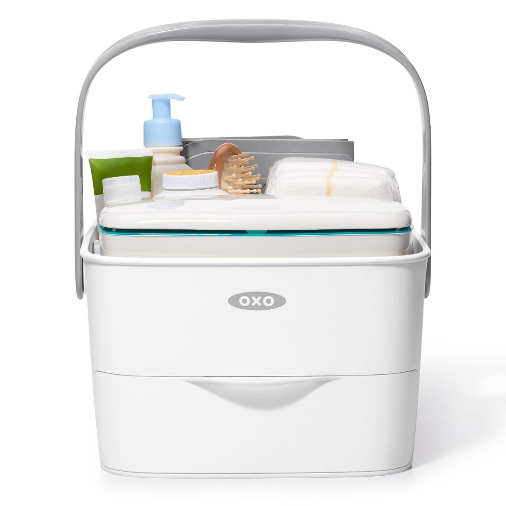 Diaper Caddy with Changing Mat V1