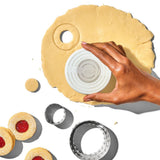 Double-Sided Cookie and Biscuit Cutter Y0