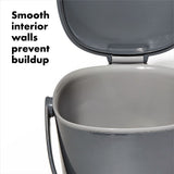 Easy-Clean Compost Bin - 0.75 Gal W1