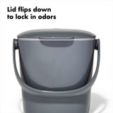 Easy-Clean Compost Bin - 0.75 Gal W1