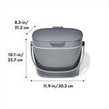 Easy-Clean Compost Bin - 1.75 Gal G5