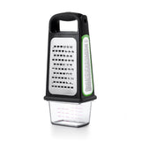 Etched Box Grater With Removable Zester J0