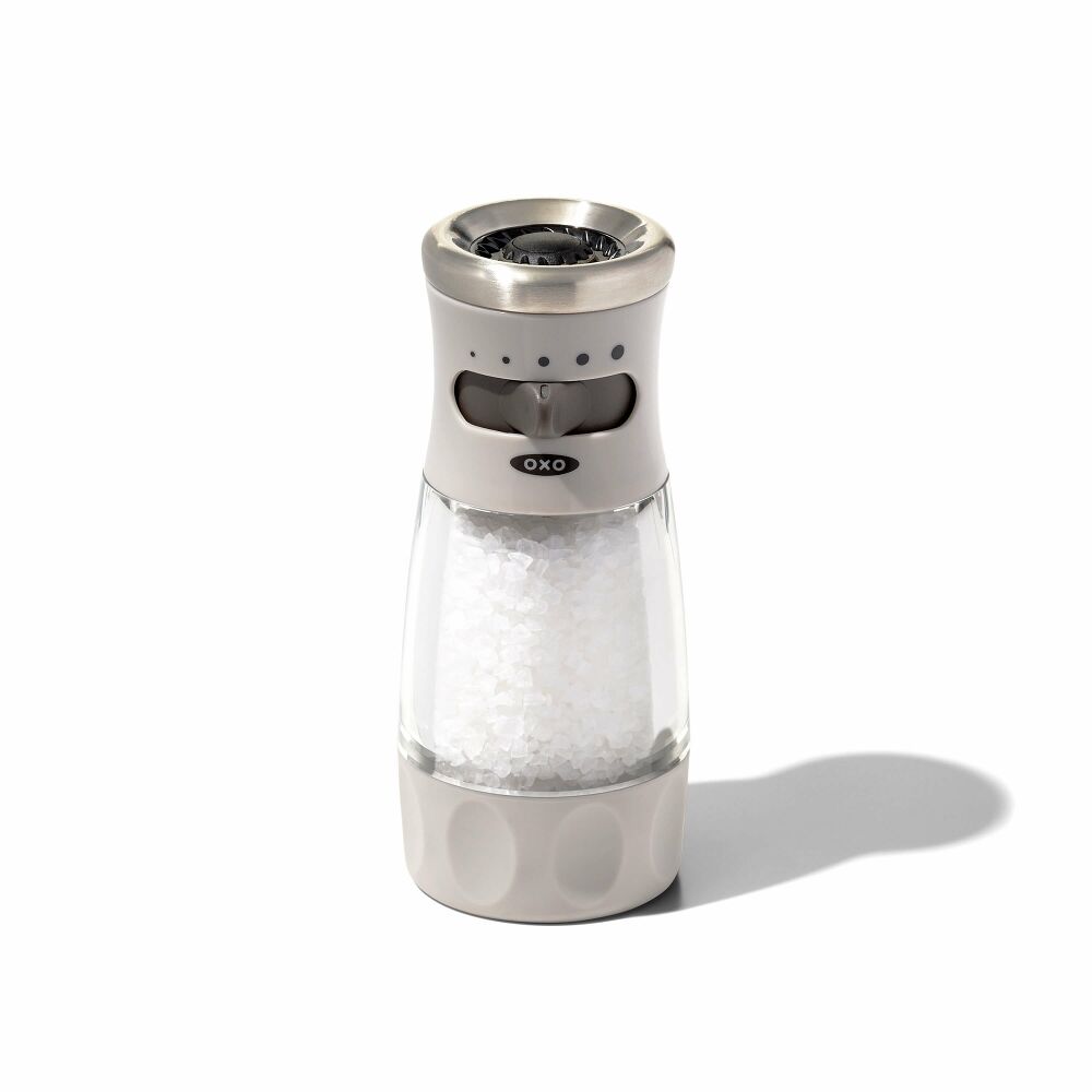 Contoured Mess-Free Salt Grinder C6