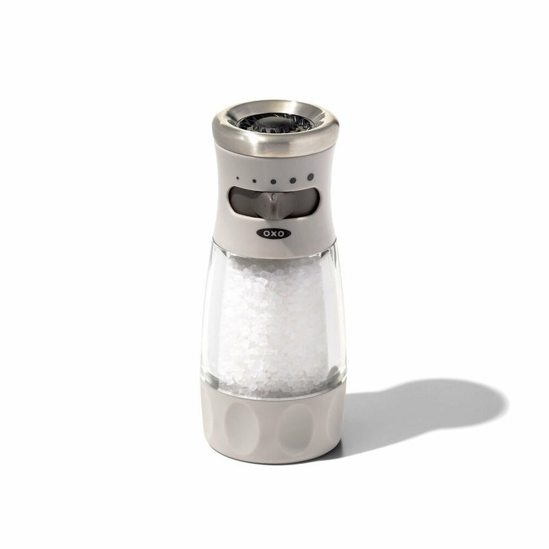 Contoured Mess-Free Salt Grinder C6